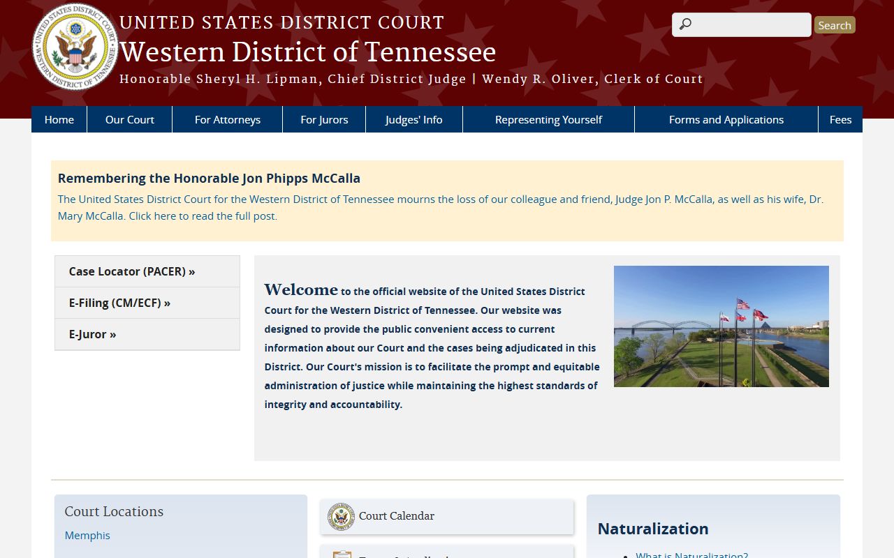 Fayette County court records Western District federal court